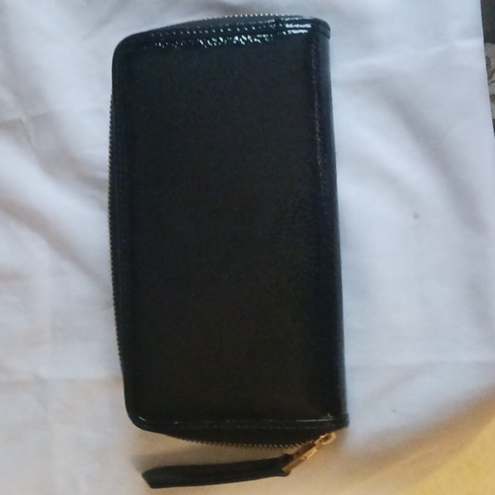 Versace Jeans, wallet black and white lettering. - Picture 2 of 4